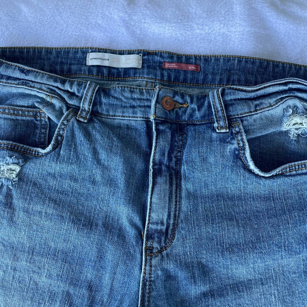 Anthropology Plicro jeans